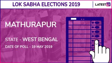 Mathurapur Lok Sabha Constituency Results 2019 in West Bengal: Choudhury Mohan Jatua of TMC Wins Parliamentary Election