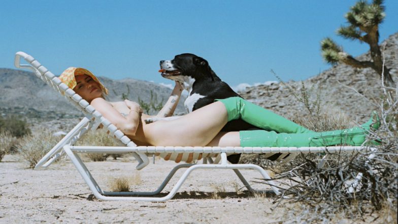 Miley Cyrus Poses Nude to Show Love For Dog