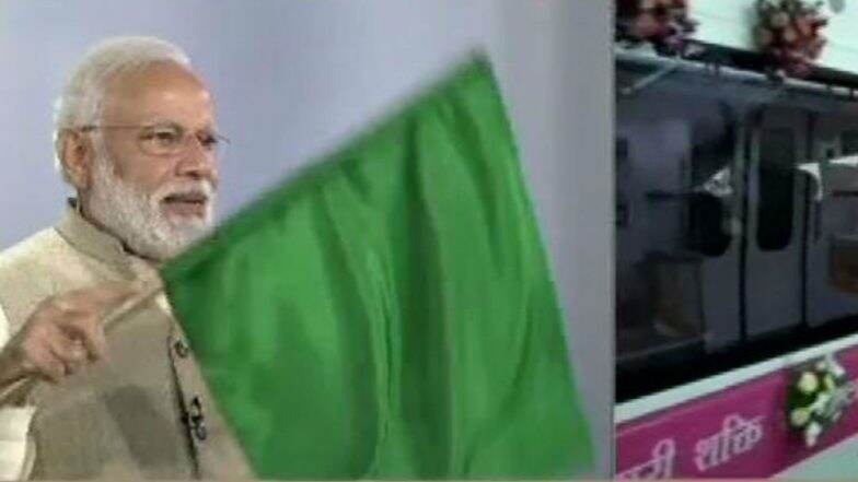 Nagpur Metro Flagged Off by PM Narendra Modi, To Be Open For Public From March 8 Nagpur Metro Flagged Off by PM Narendra Modi, To Be Open For Public From March 8
