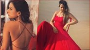 Nia Sharma Looks Red Hot in This Sexy Backless Gown! Check Out Bold TV Actress&rsquo; New Pics