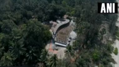 Nirav Modi’s Seaside Bungalow 'Roopanya' in Alibaug Demolished Using Controlled Explosives, Watch Video