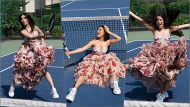 Nushrat Bharucha Serves Up an Ace Wearing This Flirty, Floral Dress; See Pics of ‘Dream Girl’ Actress in Her Latest Photoshoot