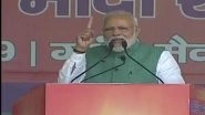 PM Narendra Modi at Patna Rally: 'Congress Demoralising Armed Forces by Asking For Proof of Air Strike'