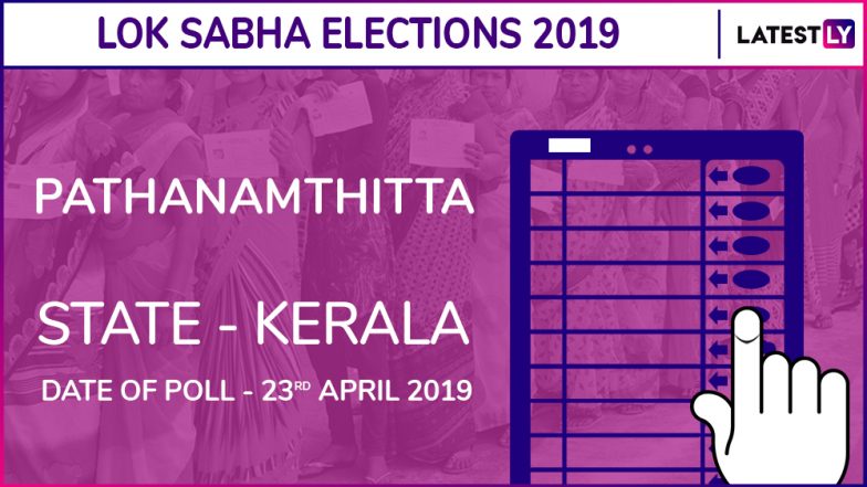 Pathanamthitta Lok Sabha Constituency in Kerala Results 2019: Congress Candidate Anto Antony Elected MP