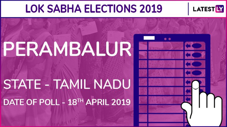Perambalur Lok Sabha Constituency Election Results 2019 in Tamil Nadu: TR Paarivendhar of DMK Wins This Parliamentary Seat