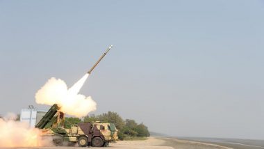 Pinaka Guided Extended Range Rockets Successfully Test Fired by DRDO in Pokhran