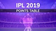 IPL 2019 Points Table Updated: MI, CSK, DC and SRH Qualify for Playoffs