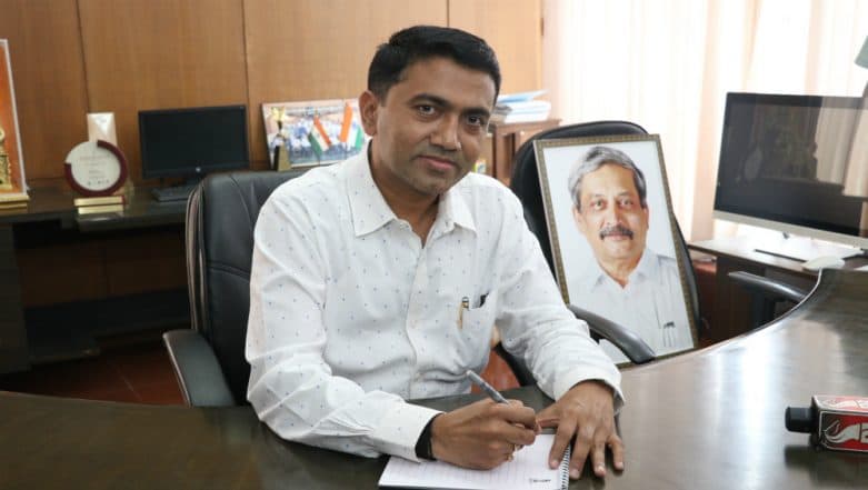 Goa CM Pramod Sawant Says Go to Pakistan If You Want to Celebrate It Goa CM Pramod Sawant Says Go to Pakistan If You Want to Celebrate It