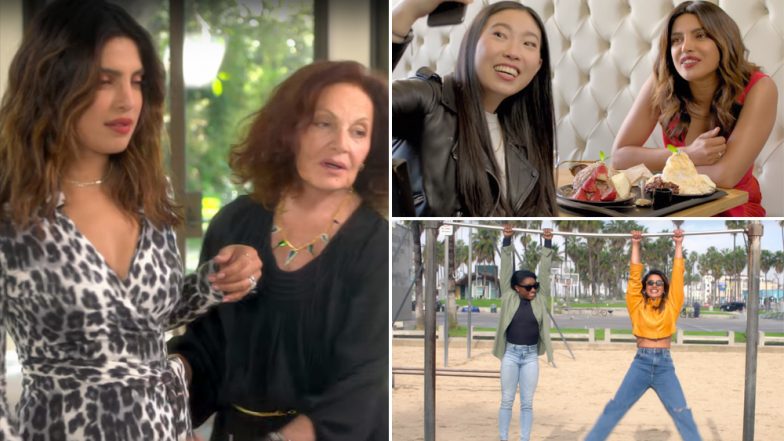 If I Could Tell You Just One Thing: Priyanka Chopra's Chat With Diane Von Furstenberg, Awkwafina and Simone Biles is Awe-Inspiring (Watch Video)