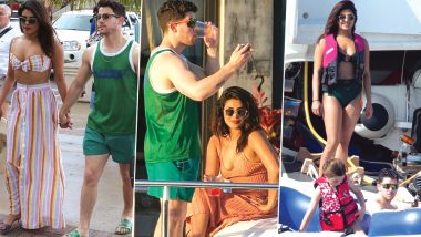 Priyanka Chopra Makes Nick Jonas, Joe and Sophie Turner Dance on 'Tareefan' and Sonam Kapoor Exclaims 'Wah'! (Watch Video)