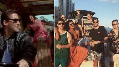 Priyanka Chopra-Nick Jonas' Miami Trip Video Gets a Hum Saath Saath Hai Song 'ABCDEFGHI' Twist and It is Hilarious!