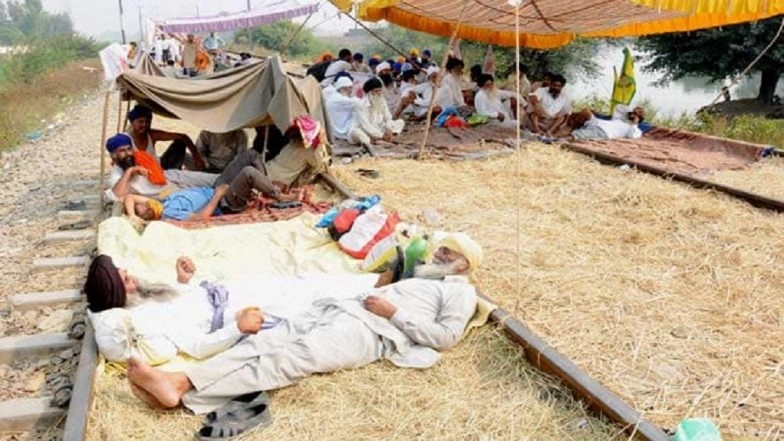 Punjab Railway Blockade Temporarily Ends, Farmer Unions Allow Resumption of Trains From November 23 for 15 Days