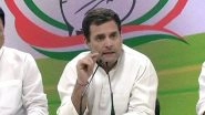 Lok Sabha Elections 2019: Narendra Modi Not Coming Back to Power, We are Winning Polls, Says Rahul Gandhi