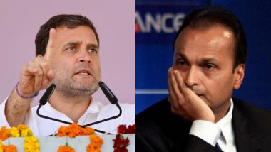 Rafale Deal: Rahul Gandhi Mocks Anil Ambani, Says ‘He Will Not be Able to Make Even a Paper Plane’