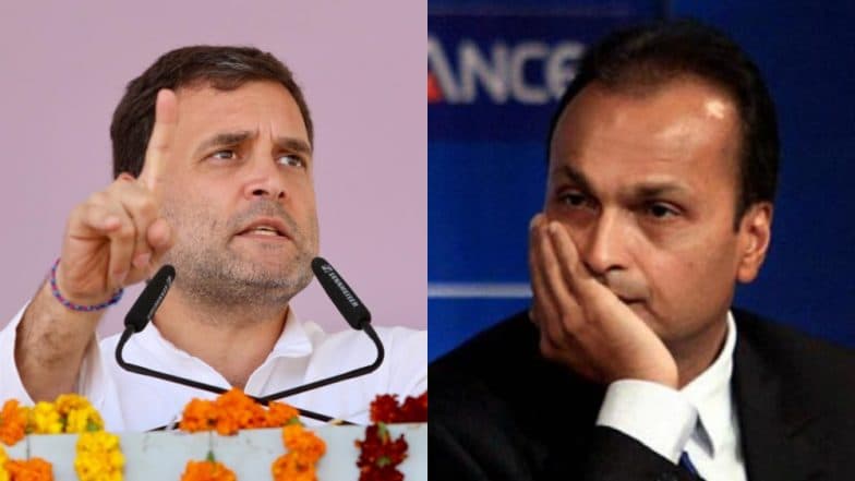 Rafale Deal: Rahul Gandhi Mocks Anil Ambani, Says ‘He Will Not be Able to Make Even a Paper Plane’ Rafale Deal: Rahul Gandhi Mocks Anil Ambani, Says ‘He Will Not be Able to Make Even a Paper Plane’