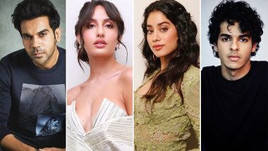 Nora Fatehi-Rajkummar Rao and Janhvi Kapoor-Ishaan Khatter Set the Stage on Fire With Their Dance Moves! Watch Videos
