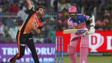 SRH vs RR Head-to-Head Record: Ahead of IPL 2019 Clash, Here Are Match Results of Last 5 Sunrisers Hyderabad vs Rajasthan Royals Encounters!