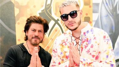 Shah Rukh Khan and DJ Snake Share a Heart-Warming Moment After Holi, Latter Calls Him a 'Legend' (View Pic)