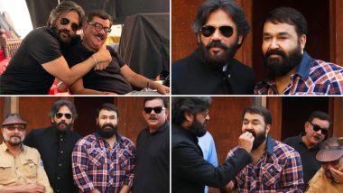 Suniel Shetty’s Excitement to Work With Padma Bhushan Winner Mohanlal Is Evident in These Pics