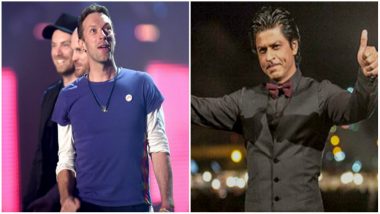 Coldplay Frontman Chris Martin Sends Love to Shah Rukh Khan