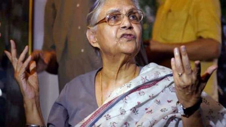 Sheila Dikshit Funeral: Mortal Remains of Former Delhi CM Brought To Her Nizamuddin Residence