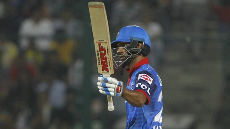 Shikhar Dhawan Remains 97 Not Out After Colin Ingram Finishes KKR vs DC Match With a Six!