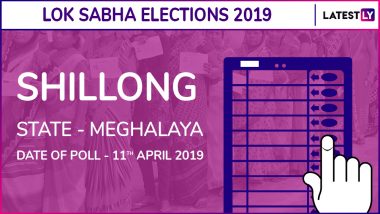 Shillong Lok Sabha Constituency in Meghalaya Results 2019: INC Candidate Vincent H Pala Elected MP
