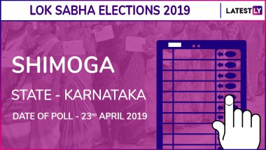 Shimoga Lok Sabha Constituency in Karnataka Results 2019: BJP Candidate BY Raghavendra Elected MP