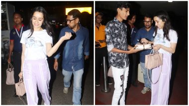 Shraddha Kapoor Gets Papped at Airport On her Birthday, Fan Surprises the Saaho Actress With a Cake! (View Pics)