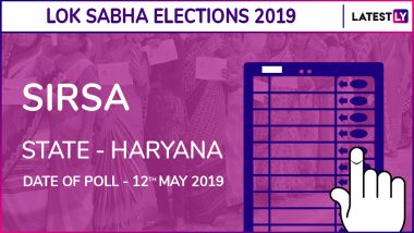 Sirsa Lok Sabha Constituency Result 2019 in Haryana: Sunita Duggal of BJP Wins Parliamentary Election