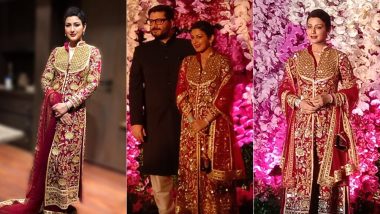 Sonali Bendre Behl Makes Her First Appearance After Battling Cancer At Akash  Ambani - Shloka Mehta's Reception And Looks Drop Dead Gorgeous! | 👗  LatestLY