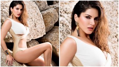 Sunny Leone Looks HOT as She Wears a White and Gold Monokini For Dabboo  Ratnani's Glamorous Photoshoot (View Pic) | ðŸ‘— LatestLY