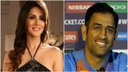Not Virat Kohli, MS Dhoni is Sunny Leone's Favourite Cricketer!