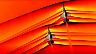 NASA Captures First Images of Supersonic Shockwaves Colliding in Flight