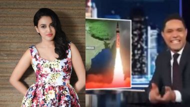 Swara Bhasker Lashes Out At The Daily Show Host Trevor Noah For Insensitive Comments on India-Pakistan Tensions