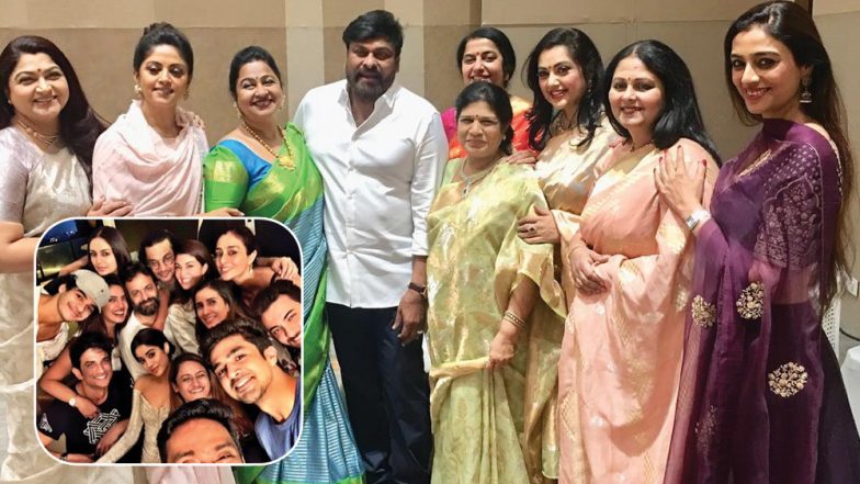 After the Popular Bollywood Selfie, Tabu Shares Frame With Chiranjeevi and Other South Indian Celebs – See Pic