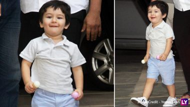Taimur Ali Khan Can't Contain His Happiness As He Rushes To See What's In The Bag! (See Cute Pics and Videos)