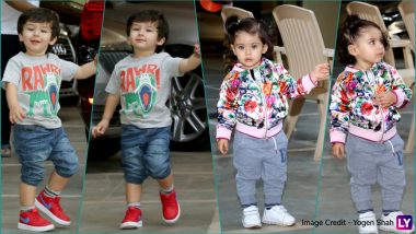 Cousins Taimur Ali Khan-Inaaya Naumi Kemmu Are the Cutest-Yet-Stylish Kiddos of B-Town (View Pics)