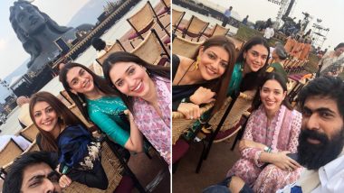 Rana Daggubati Clicks a Group Selfie With Beauties Tamannaah, Kajal Aggarwal and Aditi Rao Hydari!