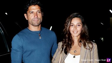 Lovebirds Farhan Akhtar and Shibani Dandekar Pose for the Shutterbugs at the Special Screening of Photograph! See Pics
