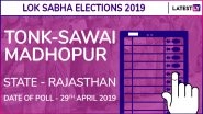 Tonk-Sawai Madhopur Lok Sabha Constituency in Rajasthan: Candidates, Current MP, Polling Date And Election Results 2019