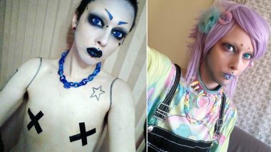 Sexless Alien! Former Transgender Man Removes His Nipples and Eyebrows to Look Like Aliens, View Pics!