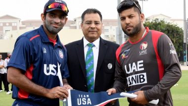 USA Cricket Team Makes T20I Debut, Here's Complete Schedule of United States of America Tour of UAE With Squads and Live Streaming Details