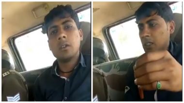 UP Man Dials Emergency Number to Travel by Amroha Police Van, Says it's His Right as Vehicle 'Belongs to Govt', Watch Video