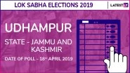 Udhampur Lok Sabha Constituency Result 2019 in Jammu and Kashmir: Dr Jitendra Singh of BJP Wins Parliamentary Election