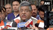 Ravi Shankar Prasad Tears Into Congress for &lsquo;Derogatory&rsquo; Remarks Against Narendra Modi