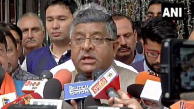 Ravi Shankar Prasad Tears Into Congress for ‘Derogatory’ Remarks Against Narendra Modi