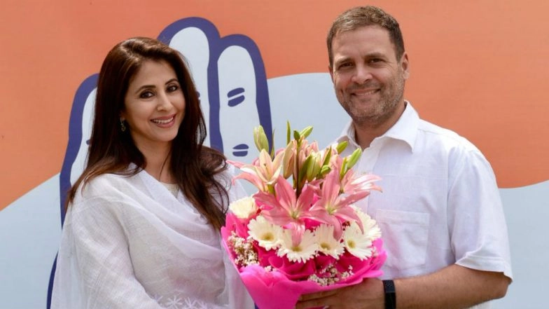 Urmila Matondkar Joins Congress Ahead of 2019 Lok Sabha Elections, Meets Rahul Gandhi