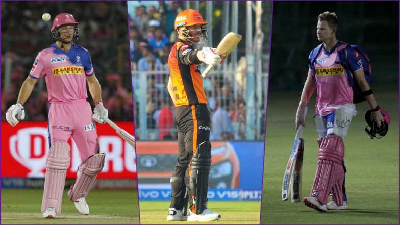 SRH vs RR, IPL 2019 Match 8 Key Players: Jos Buttler to David Warner to Steve Smith, These Cricketers Are to Watch Out for at Rajiv Gandhi International Stadium