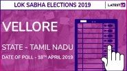 Vellore Lok Sabha Constituency in Tamil Nadu Live Results 2019: EC Cancels Polling in This Constituency After After Massive Cash Haul